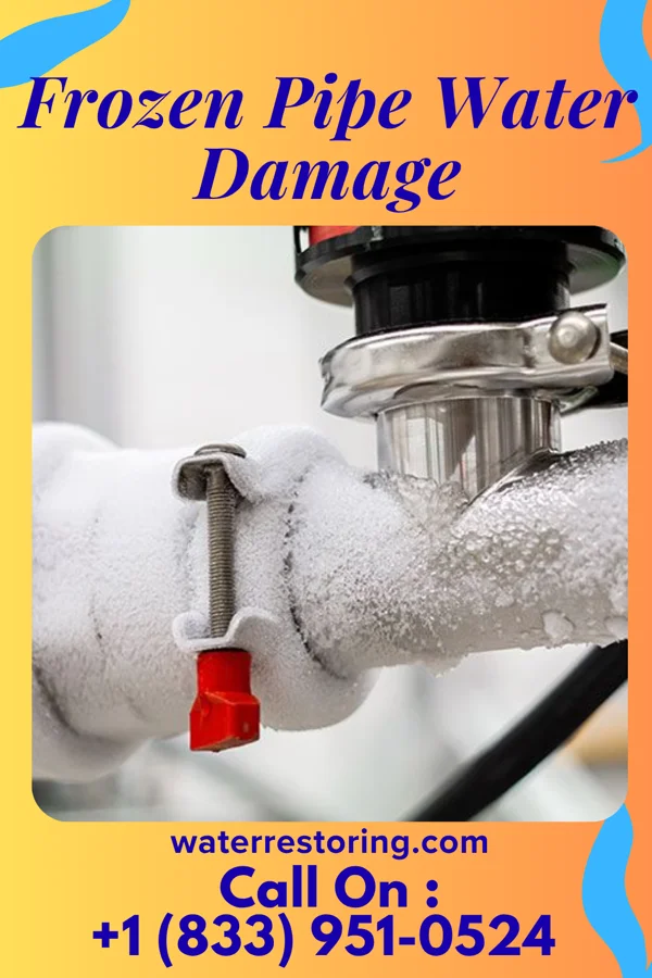 Frozen Pipe Water Damage in Titusville, NY
